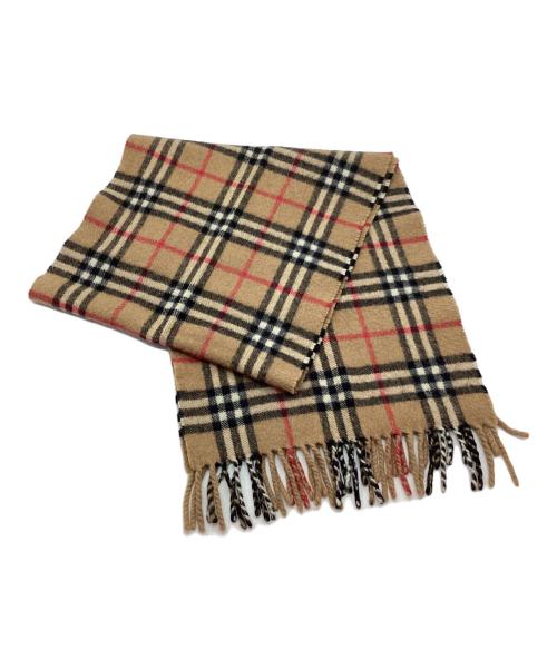 Burberry's（バーバリー）Burberry's (バーバリーズ) マフラー ブラウンの古着・服飾アイテム