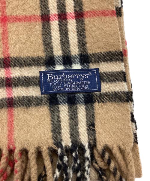 Burberry's（バーバリー）Burberry's (バーバリーズ) マフラー ブラウンの古着・服飾アイテム