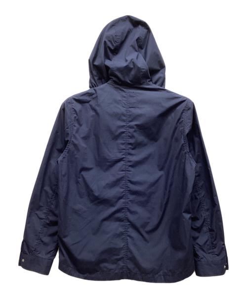 nano・universe（ナノ・ユニバース）nano・universe (ナノ・ユニバース) タイプライターフードZIPブルゾン ネイビー サイズ:Sの古着・服飾アイテム