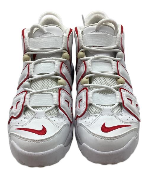 NIKE（ナイキ）NIKE (ナイキ) エアモア　アップテンポ ホワイト×レッド サイズ:27の古着・服飾アイテム