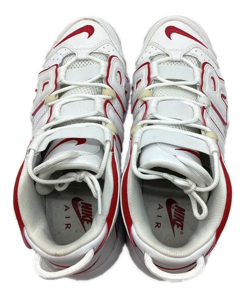 NIKE（ナイキ）NIKE (ナイキ) エアモア　アップテンポ ホワイト×レッド サイズ:27の古着・服飾アイテム