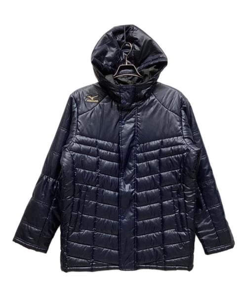 MIZUNO（ミズノ）MIZUNO (ミズノ) 中綿ジャケット ネイビー サイズ:Ｏの古着・服飾アイテム