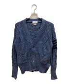 Thom Browneトムブラウン）の古着「厚手カーディガン」｜ブルー