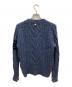 Thom Browne (トムブラウン) 厚手カーディガン ブルー サイズ:2：25000円