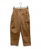 green label relaxingグリーンレーベルリラクシング）の古着「パンツ」｜ブラウン