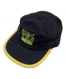 DKNY JEANS（ダナキャラン ニューヨーク ジーンズ）の古着「キャップ」｜ブラック×イエロー