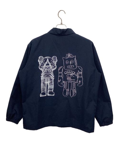 UNIQLO（ユニクロ）UNIQLO (ユニクロ) KAWS (カウズ) ジャケット ネイビー サイズ:Lの古着・服飾アイテム