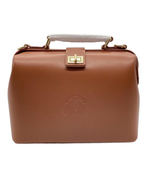 STARBUCKS COFFEE（スターバックスコーヒー）STARBUCKS COFFEE (スターバックスコーヒー) レザーカフェバッグ ブラウン 未使用品の古着・服飾アイテム