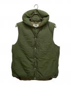GERRY×BEAMSジェリー×ビームス）の古着「ダウンベスト」｜グリーン