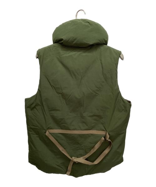 GERRY（ジェリー）GERRY (ジェリー) BEAMS (ビームス) ダウンベスト グリーン サイズ:Lの古着・服飾アイテム