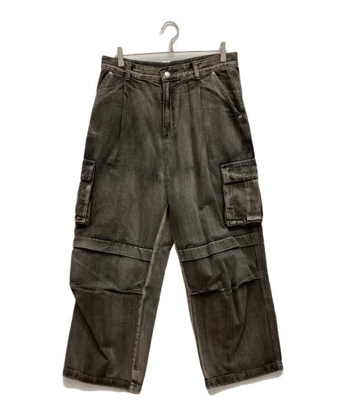 CPGN STUDIO（CPGN STUDIO）CPGN STUDIO (CPGN STUDIO) デニムカーゴパンツ ブラック サイズ:Lの古着・服飾アイテム