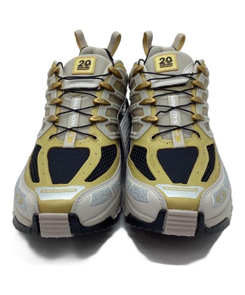 SALOMON（サロモン）SALOMON (サロモン) スニーカー イエロー×ベージュ サイズ:29 未使用品の古着・服飾アイテム