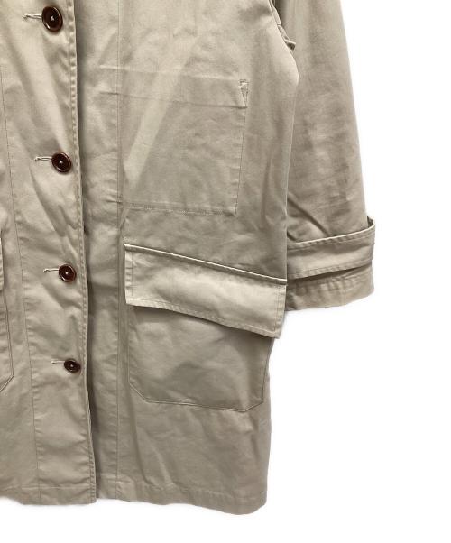 MHL（エムエイチエル）MHL (エムエイチエル) ステンカラーコート ベージュ サイズ:1の古着・服飾アイテム