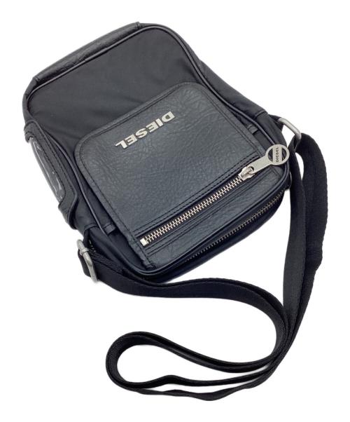 DIESEL（ディーゼル）DIESEL (ディーゼル) ショルダーバッグ ブラックの古着・服飾アイテム