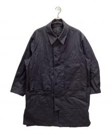 UNIQLO U（ユニクロ ユー）の古着「ステンカラーコート」｜グレーネイビー