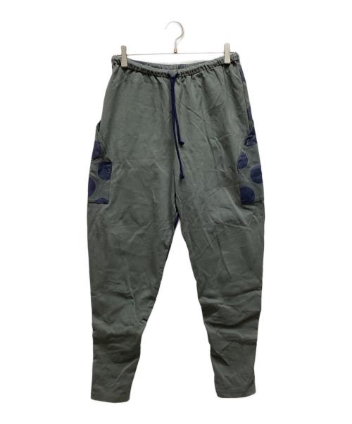 le coq sportif（ルコックスポルティフ）le coq sportif (ルコックスポルティフ) SOU・SOU (ソウソウ) イージーパンツ グリーン サイズ:Mの古着・服飾アイテム