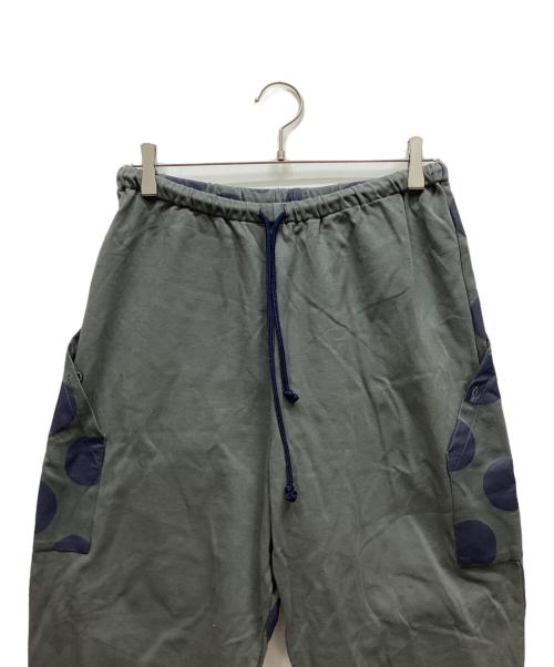 le coq sportif（ルコックスポルティフ）le coq sportif (ルコックスポルティフ) SOU・SOU (ソウソウ) イージーパンツ グリーン サイズ:Mの古着・服飾アイテム