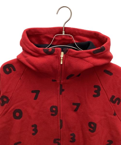 le coq sportif（ルコックスポルティフ）le coq sportif (ルコックスポルティフ) SOU・SOU (ソウソウ) ジップパーカー レッド サイズ:Mの古着・服飾アイテム