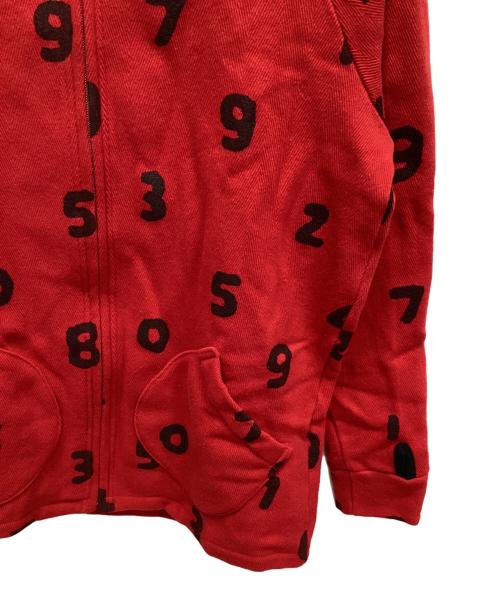 le coq sportif（ルコックスポルティフ）le coq sportif (ルコックスポルティフ) SOU・SOU (ソウソウ) ジップパーカー レッド サイズ:Mの古着・服飾アイテム