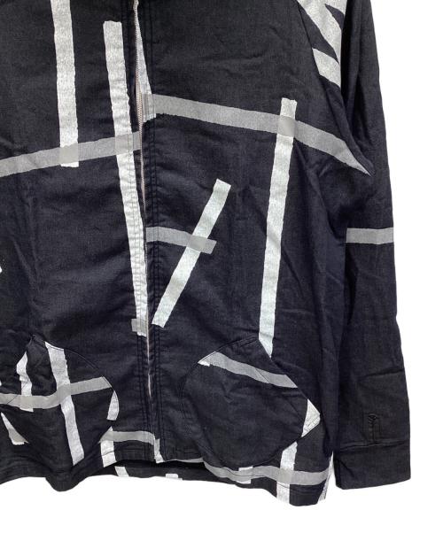 le coq sportif（ルコックスポルティフ）le coq sportif (ルコックスポルティフ) SOU・SOU (ソウソウ) ジップパーカー ブラック×ホワイト サイズ:Mの古着・服飾アイテム