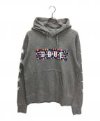 nano・universeナノ・ユニバース）の古着「パーカー」｜ライトグレー