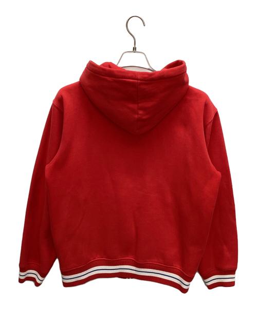 Columbia（コロンビア）Columbia (コロンビア) ジップパーカー レッド サイズ:Mの古着・服飾アイテム