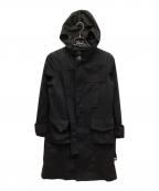 PEACE NOWピースナウ）の古着「コート」｜ブラック