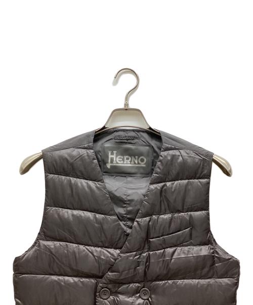 HERNO（ヘルノ）HERNO (ヘルノ) ダウンベスト ブラック サイズ:44の古着・服飾アイテム