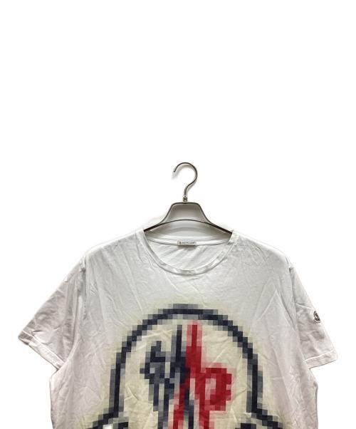 MONCLER（モンクレール）MONCLER (モンクレール) Tシャツ ホワイト サイズ:表記なしの古着・服飾アイテム