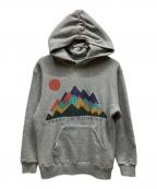 Franklin & climbingフランクリンクライミング）の古着「パーカー」｜ライトグレー