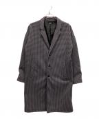 AZUL by moussyアズールバイマウジー）の古着「チェスターコート」｜グレー