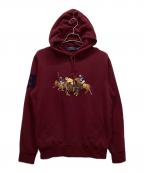 POLO RALPH LAURENポロ・ラルフローレン）の古着「プルオーバーパーカー」｜レッド