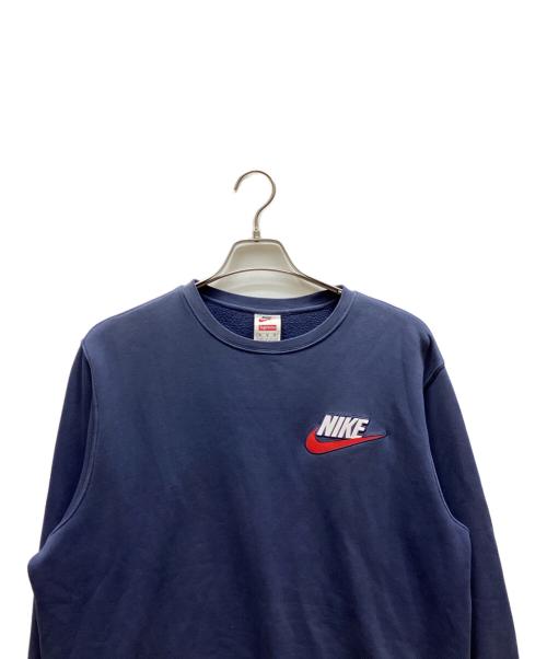 NIKE（ナイキ）NIKE (ナイキ) SUPREME (シュプリーム) スウェット ネイビー サイズ:Mの古着・服飾アイテム