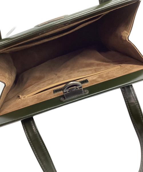 KATHARINE HAMNETT（キャサリンハムネット）KATHARINE HAMNETT (キャサリンハムネット) バッグ グリーンの古着・服飾アイテム