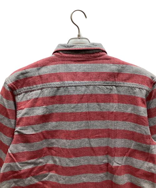 X-LARGE（エクストララージ）X-LARGE (エクストララージ) 長袖シャツ レッド×グレー サイズ:Lの古着・服飾アイテム