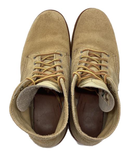 RED WING（レッドウィング）RED WING (レッドウィング) スウェードブーツ ベージュ サイズ:8 1/2の古着・服飾アイテム