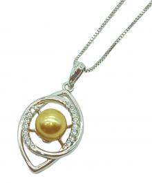 -（-）の古着「シルバーネックレス」