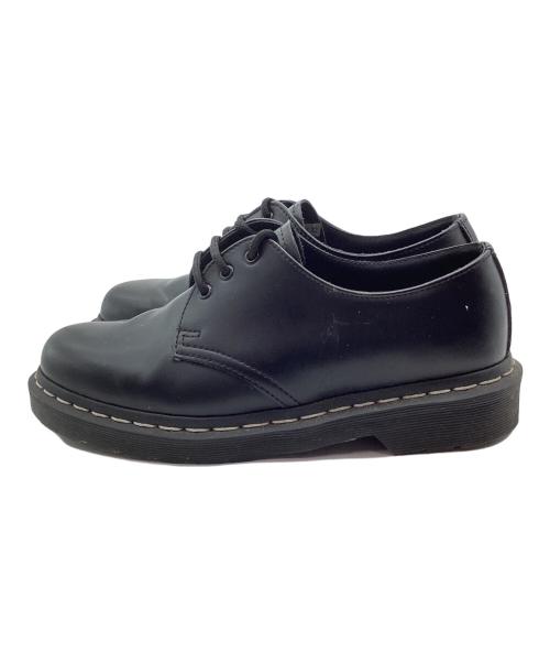 Dr.Martens（ドクターマーチン）Dr.Martens (ドクターマーチン) 3ホールシューズ ブラック サイズ:24の古着・服飾アイテム