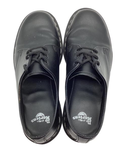 Dr.Martens（ドクターマーチン）Dr.Martens (ドクターマーチン) 3ホールシューズ ブラック サイズ:24の古着・服飾アイテム