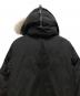中古・古着 CANADA GOOSE (カナダグース) ダウンジャケット ブラック サイズ:M：54000円