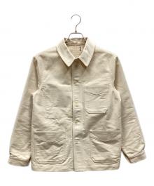 YMCLKY（ワイエムシーエルケーワイ）の古着「モールスキンワークジャケット」｜クリーム