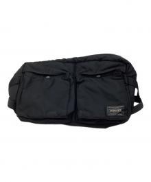 PORTER×ANREALAGE（ポーター×アンリアレイジ）の古着「ショルダーバッグ」｜ブラック