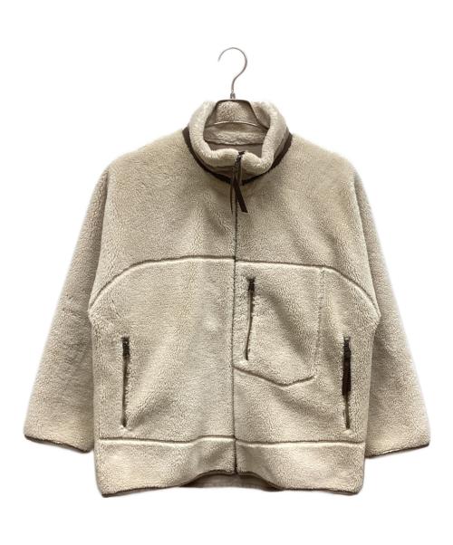 LE GLAZIK（ル グラジック）LE GLAZIK (ル グラジック) ボアジャケット ベージュ サイズ:表記なしの古着・服飾アイテム