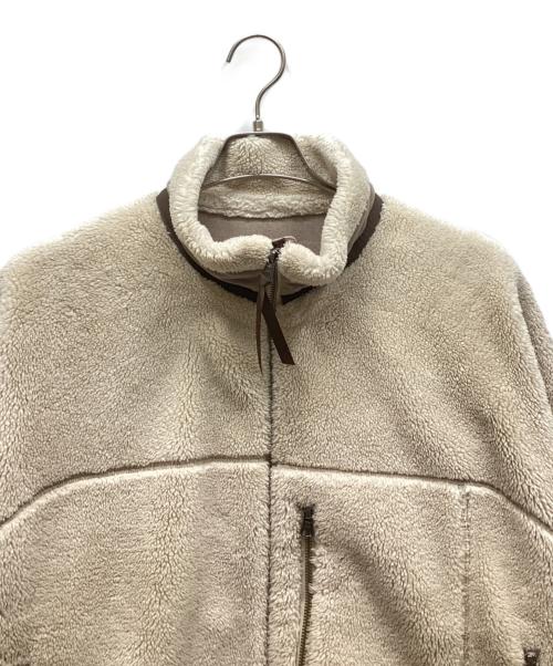 LE GLAZIK（ル グラジック）LE GLAZIK (ル グラジック) ボアジャケット ベージュ サイズ:表記なしの古着・服飾アイテム