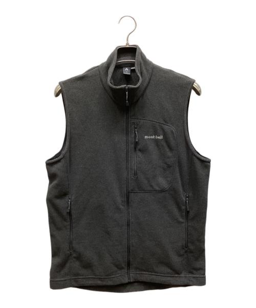 mont-bell（モンベル）mont-bell (モンベル) フリースベスト グレー サイズ:Lの古着・服飾アイテム