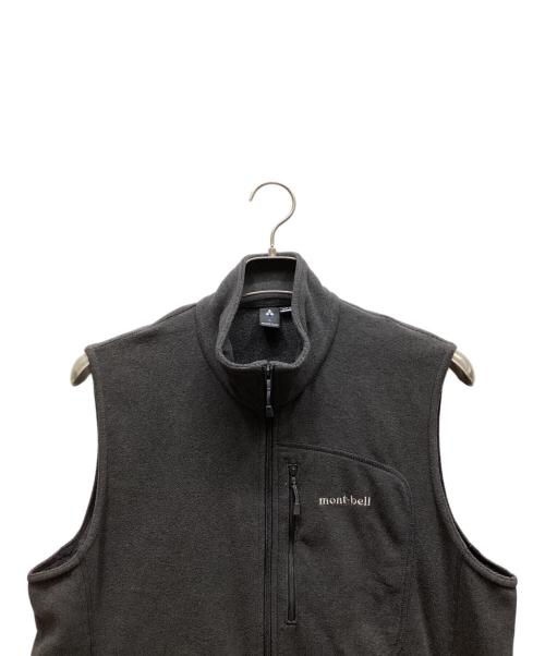 mont-bell（モンベル）mont-bell (モンベル) フリースベスト グレー サイズ:Lの古着・服飾アイテム