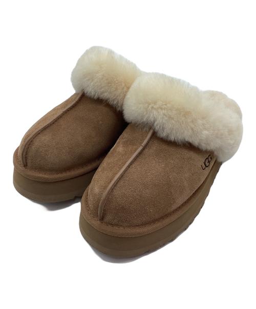 UGG（アグ）UGG (アグ) スリッパ ブラウン サイズ:23の古着・服飾アイテム
