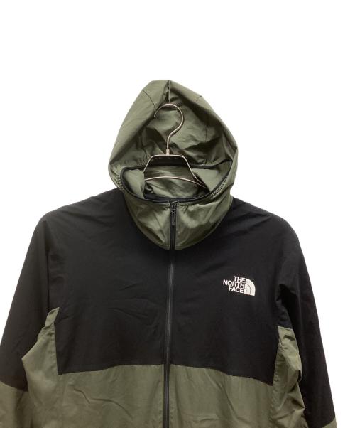 THE NORTH FACE（ザ ノース フェイス）THE NORTH FACE (ザ ノース フェイス) ナイロンジャケット オリーブ×ブラック サイズ:Mの古着・服飾アイテム