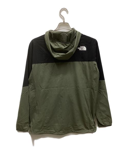 THE NORTH FACE（ザ ノース フェイス）THE NORTH FACE (ザ ノース フェイス) ナイロンジャケット オリーブ×ブラック サイズ:Mの古着・服飾アイテム