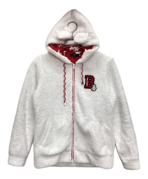 Callaway（キャロウェイ）Callaway (キャロウェイ) ボアパーカー ホワイト サイズ:LLの古着・服飾アイテム